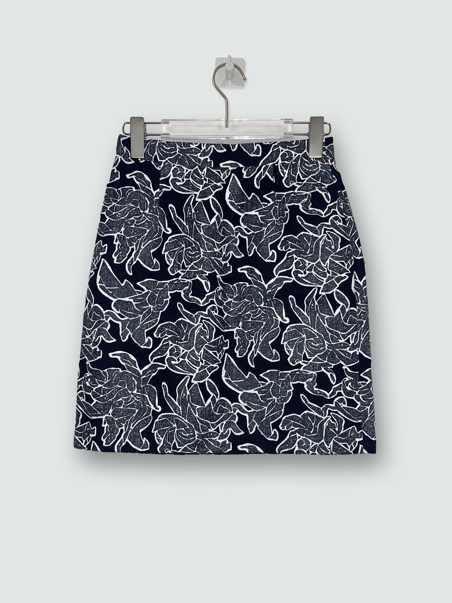 S/S 2014 painted brocade skirt | FR36 UK6 Small