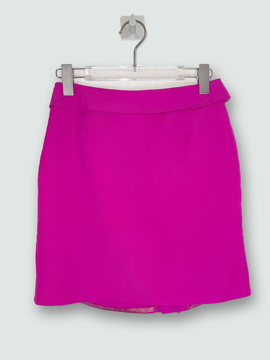 Pink Pocket Detail Wrap Mini Skirt | Sz IT38 ~ Small