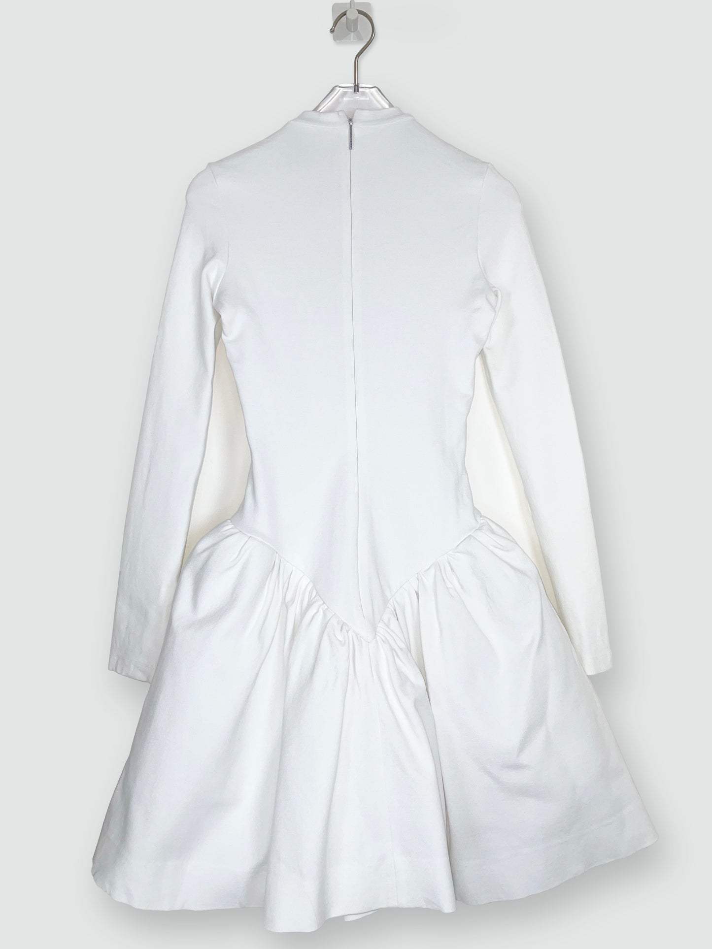 White Lace Up Pannier Skirt Dress | Sz UK6 ~ XSmall