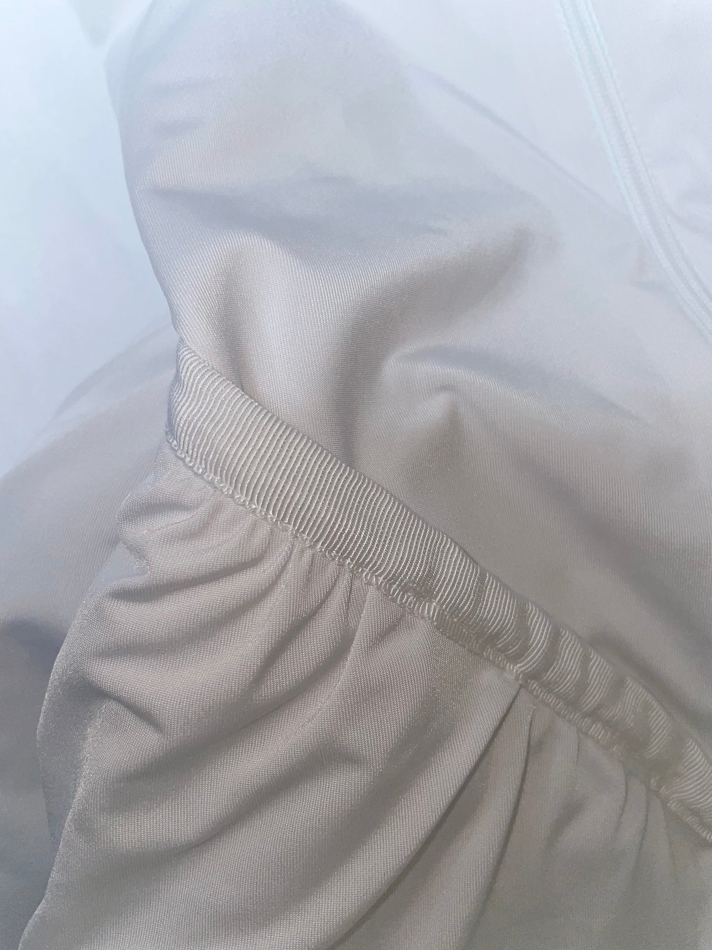 White Lace Up Pannier Skirt Dress | Sz UK6 ~ XSmall