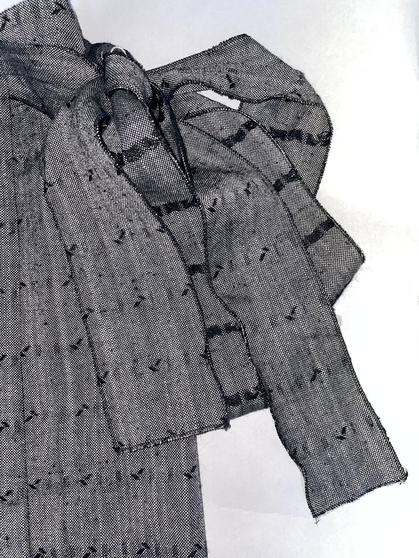 Grey Tweed Wrap Skirt | Size IT 38 ~ Small