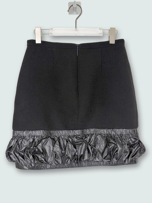 *Runway* 2014 FW 100% Wool Bubble Ruffle Nylon Trim | Sz UK8