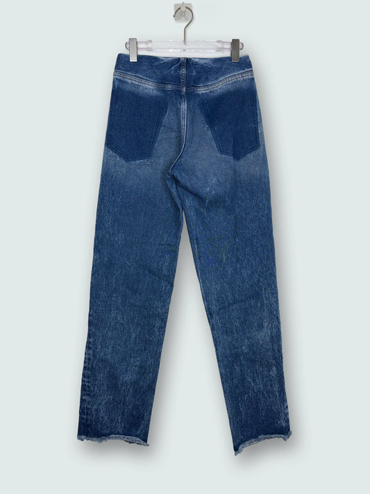 Denim 100% Cotton Straight Jeans Mid Rise | Sz IT38 ~Small