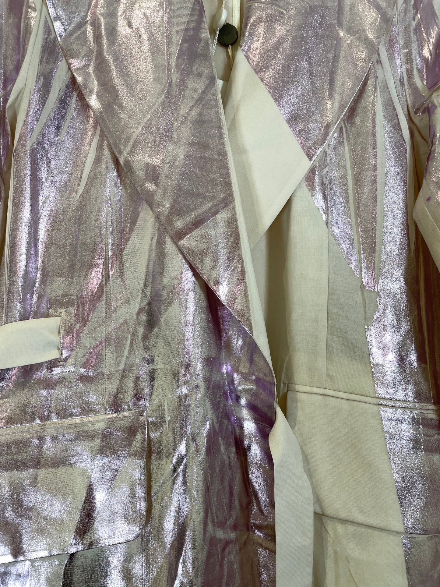 *Brand New* SS 2016 Silver Ivory Jacket | Sz IT36