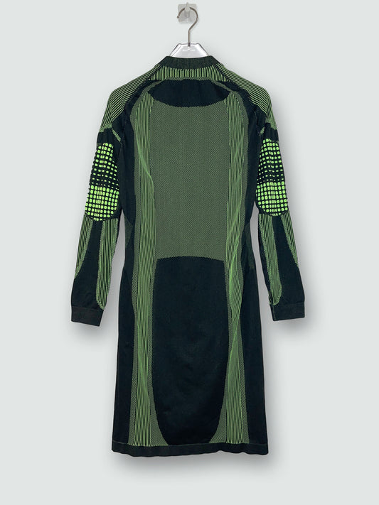 Neon Green Futuristic Sport Club Dress | Size Medium
