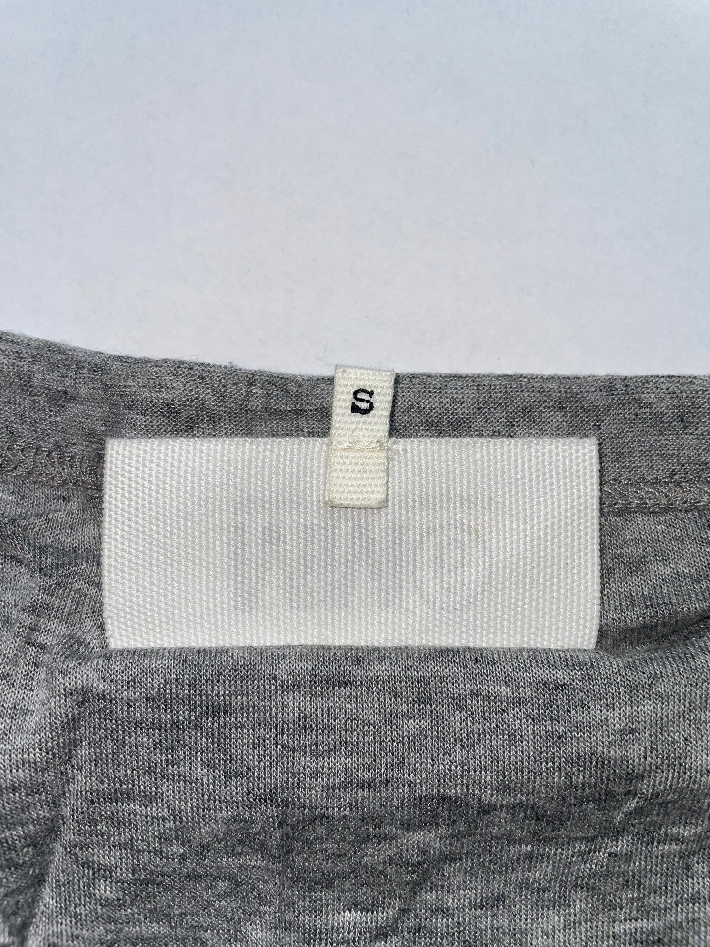 Grey Jersey Drape Detail Dress | Sz Small