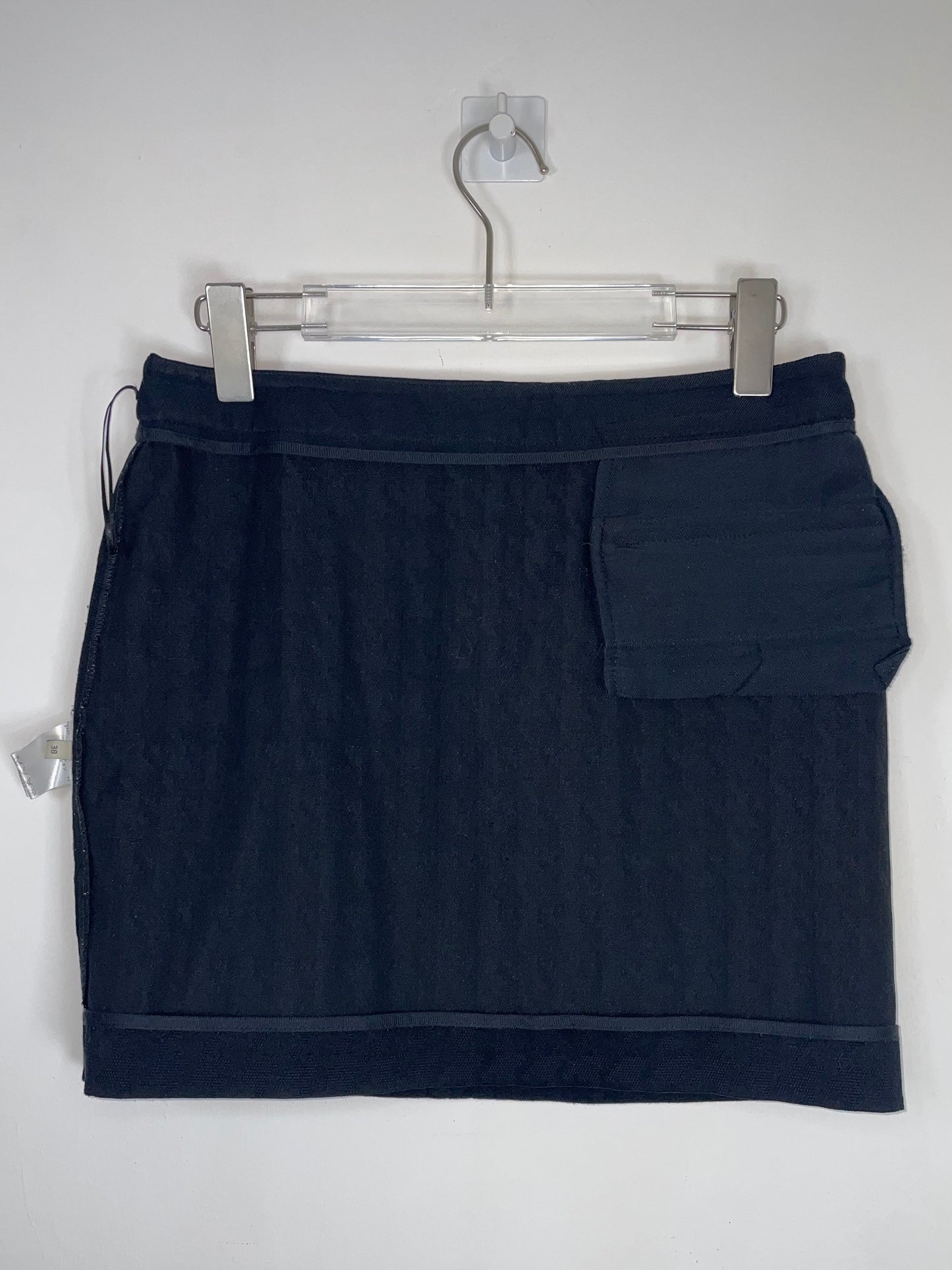 Houndstooth Chain Mini Skirt | Size IT38 ~ Small