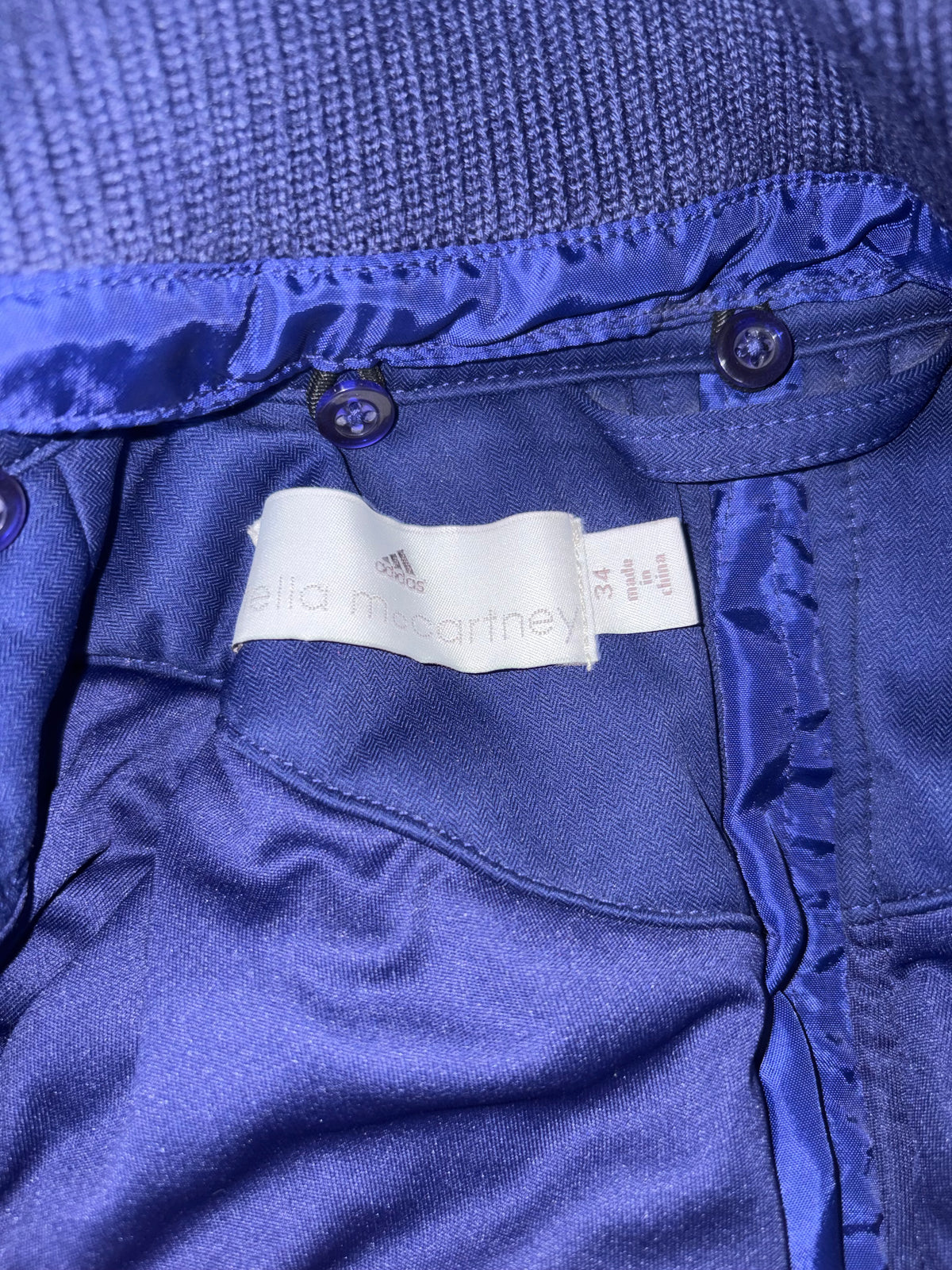 Moto Winter Ski Sport Blue Jacket | Sz 34 ~ XS