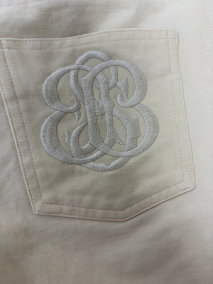 by Nicolas Ghesquière | 2006 Vintage Low Rise Jeans Embroidery Pocket |Sz FR38