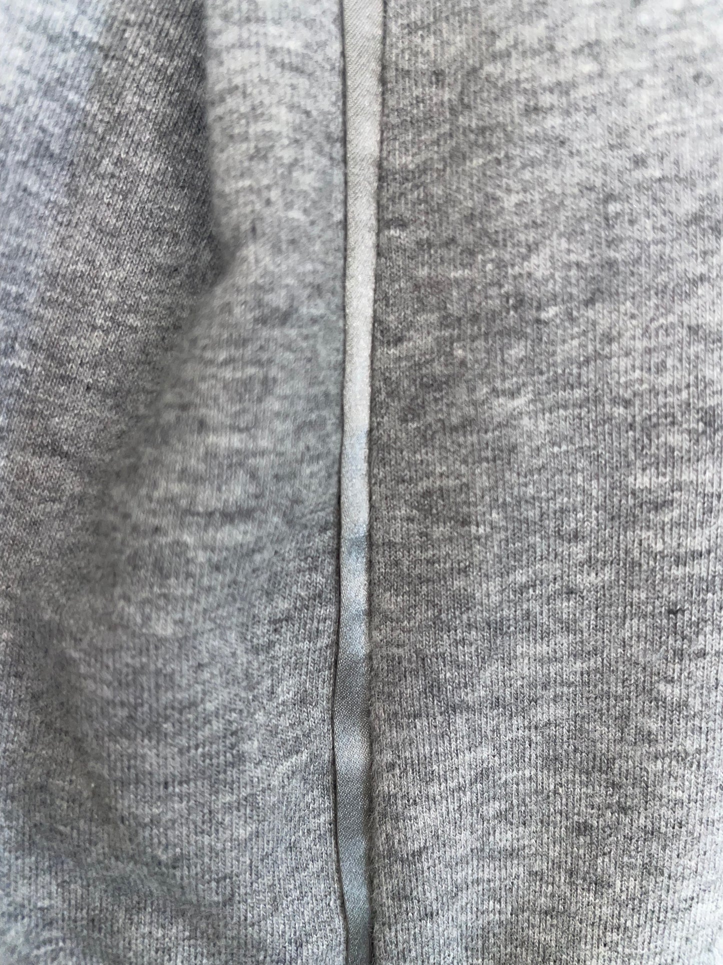 Y2K Grey Bedazzled Jersey Silk Trim Mini Skirt | Size IT40 UK8 Small