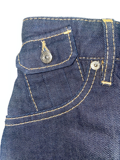 Blue Denim Jean Mid-length Skirt | Size EU36 UK4 2XSmall