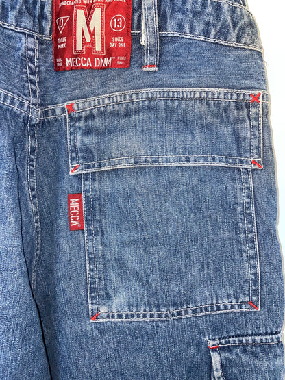 90s Denim Jeans Dungarees Overall | Size Medium