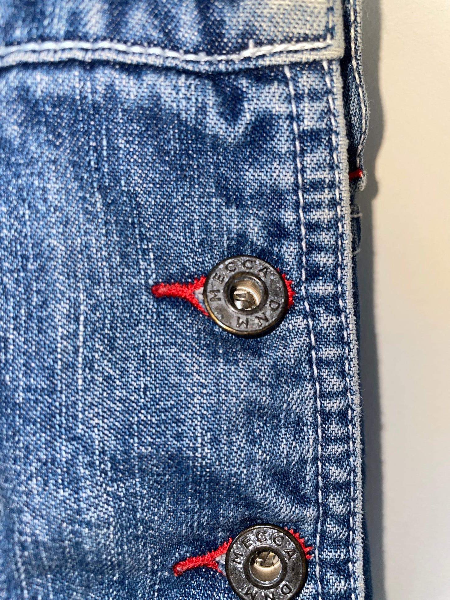 90s Denim Jeans Dungarees Overall | Size Medium