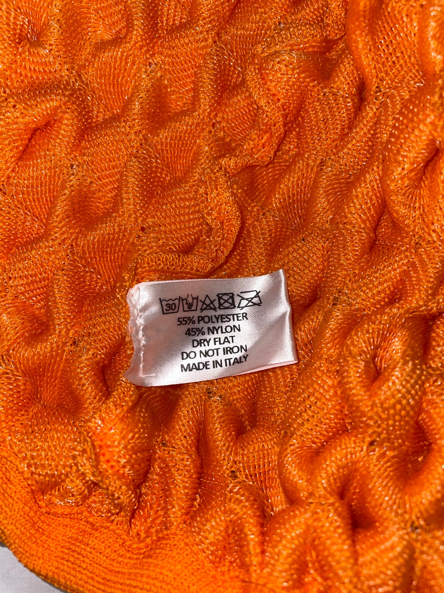 *Runway* SS 2013 Orange Spiky Spikes Bolero Cardigan | Size 1 ~ XS-M