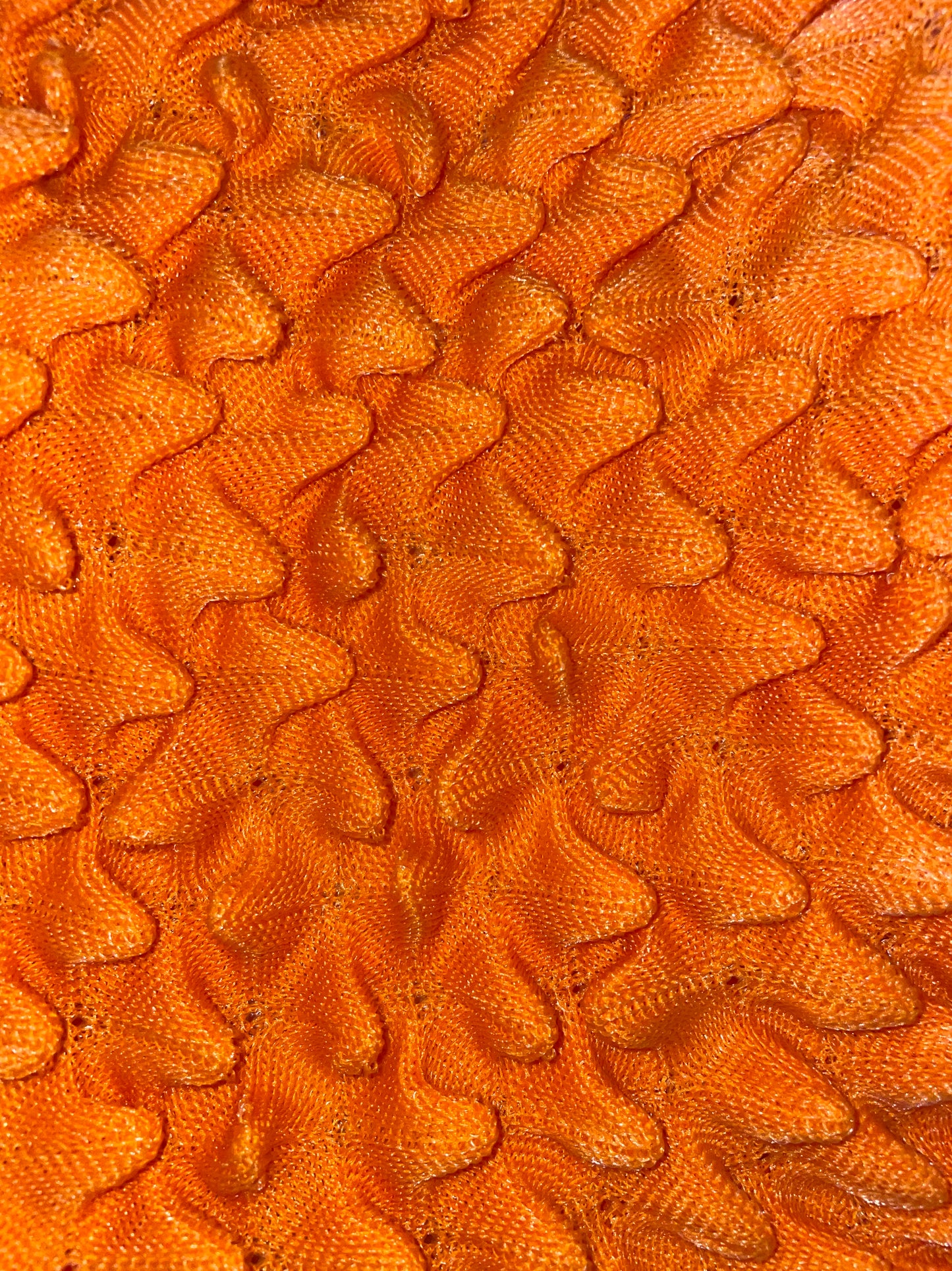 *Runway* SS 2013 Orange Spiky Spikes Bolero Cardigan | Size 1 ~ XS-M