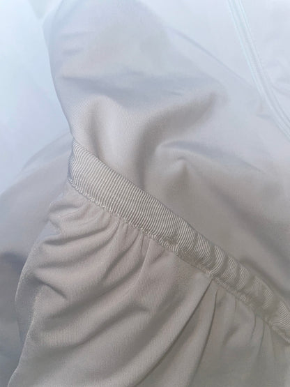 White Lace Up Pannier Skirt Dress | Sz UK6 ~ XSmall
