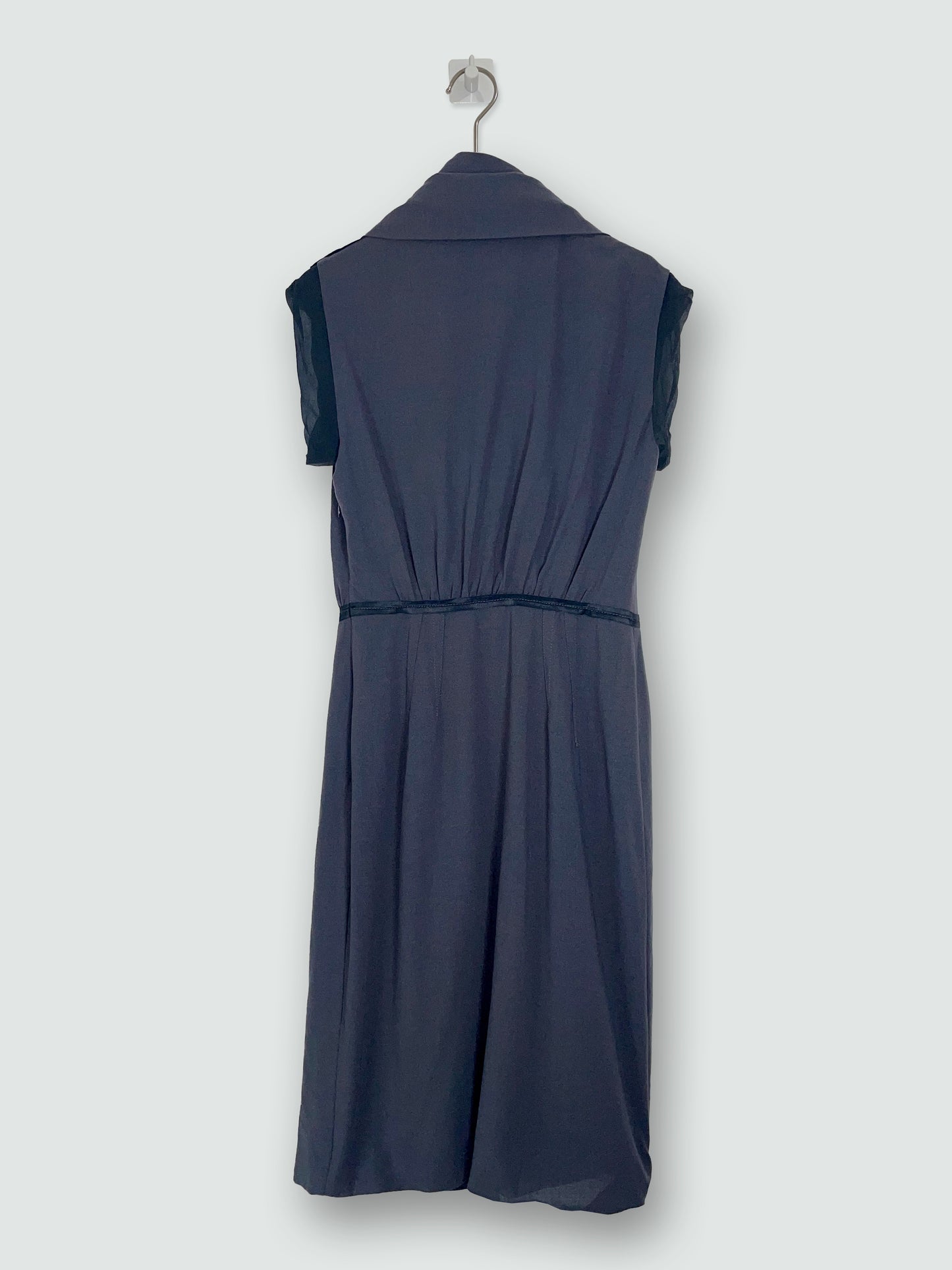 Grey Draped Dress | Size IT42 ~ Medium
