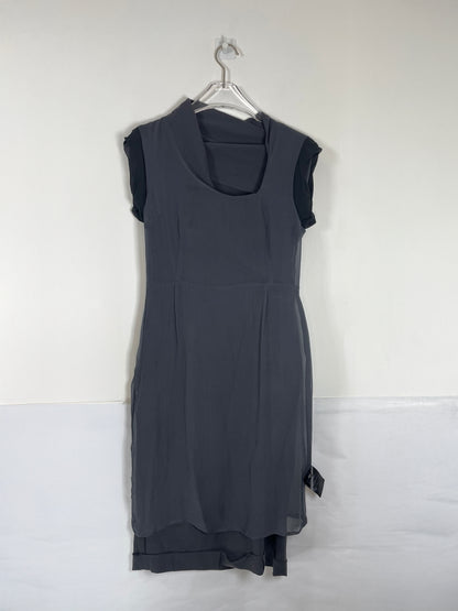 Grey Draped Dress | Size IT42 ~ Medium