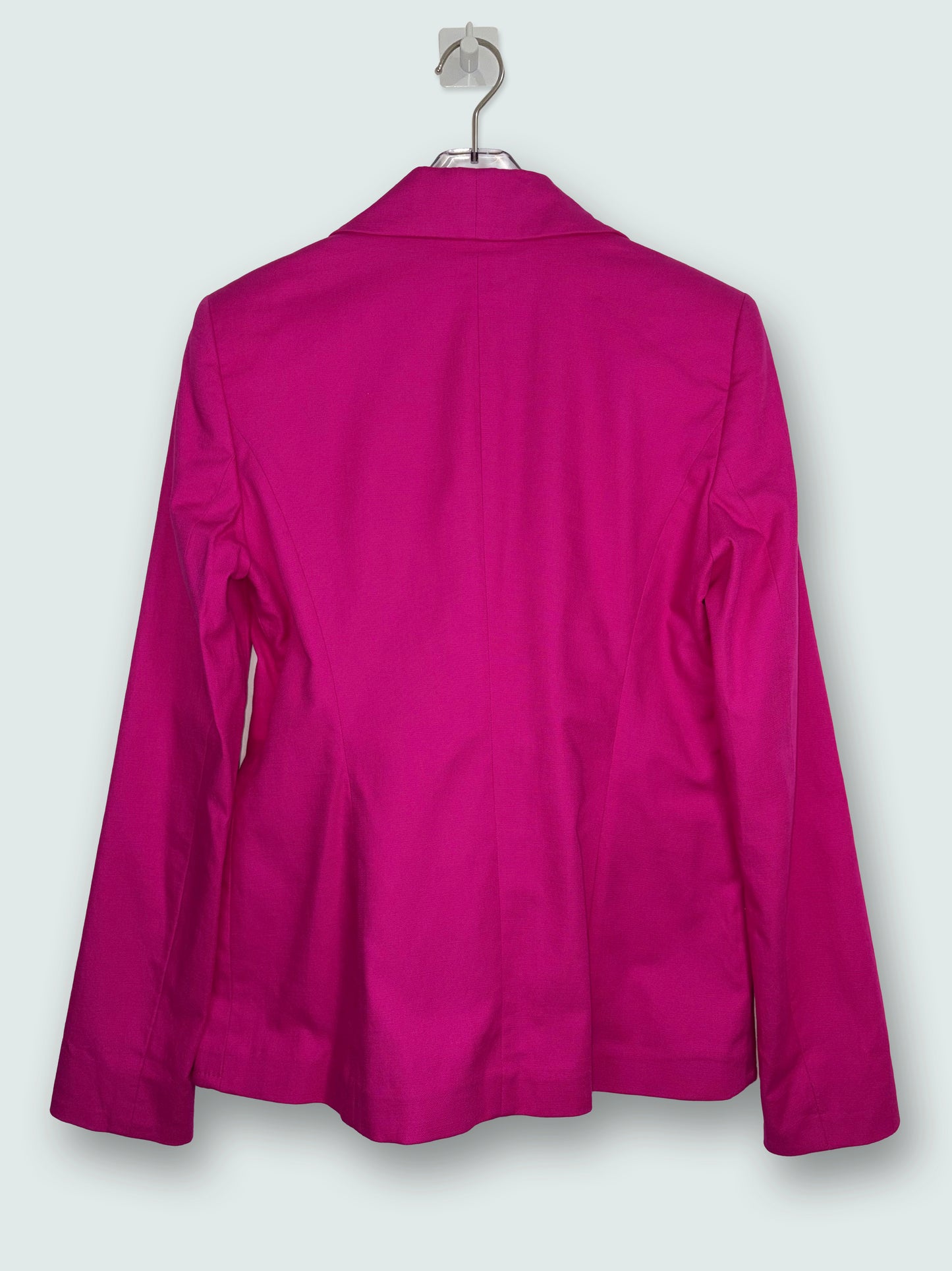 Unique Hot Pink Drawstring Cotton Blazer Jacket | Sz DE 36 ~ Small