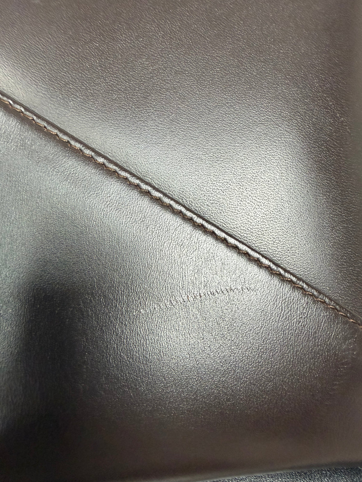 Leather Envelope Shoulder Bag Japanese Designer