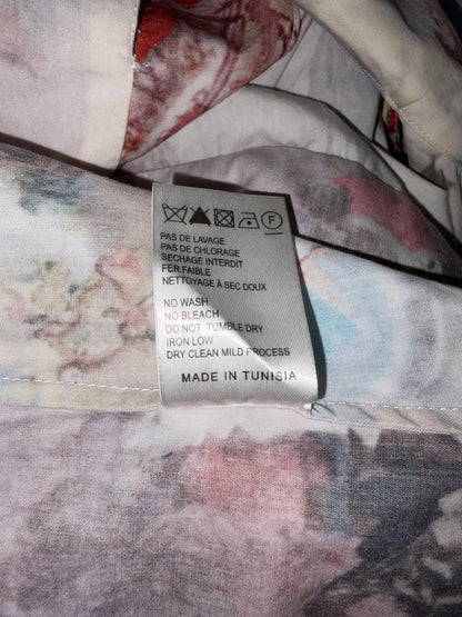 Cotton Poplin Baroque Print Shift Dress | Sz FR34 ~ XSmall