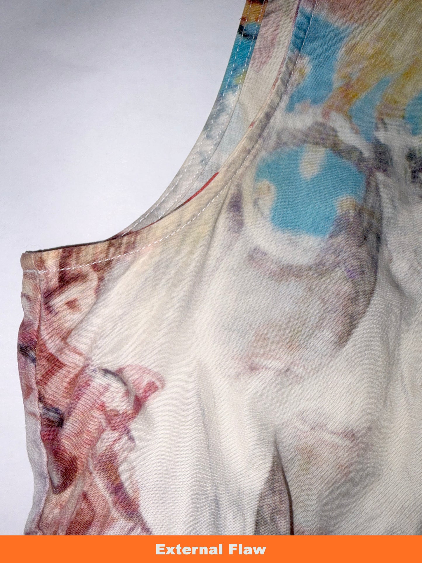 Cotton Poplin Baroque Print Shift Dress | Sz FR34 ~ XSmall