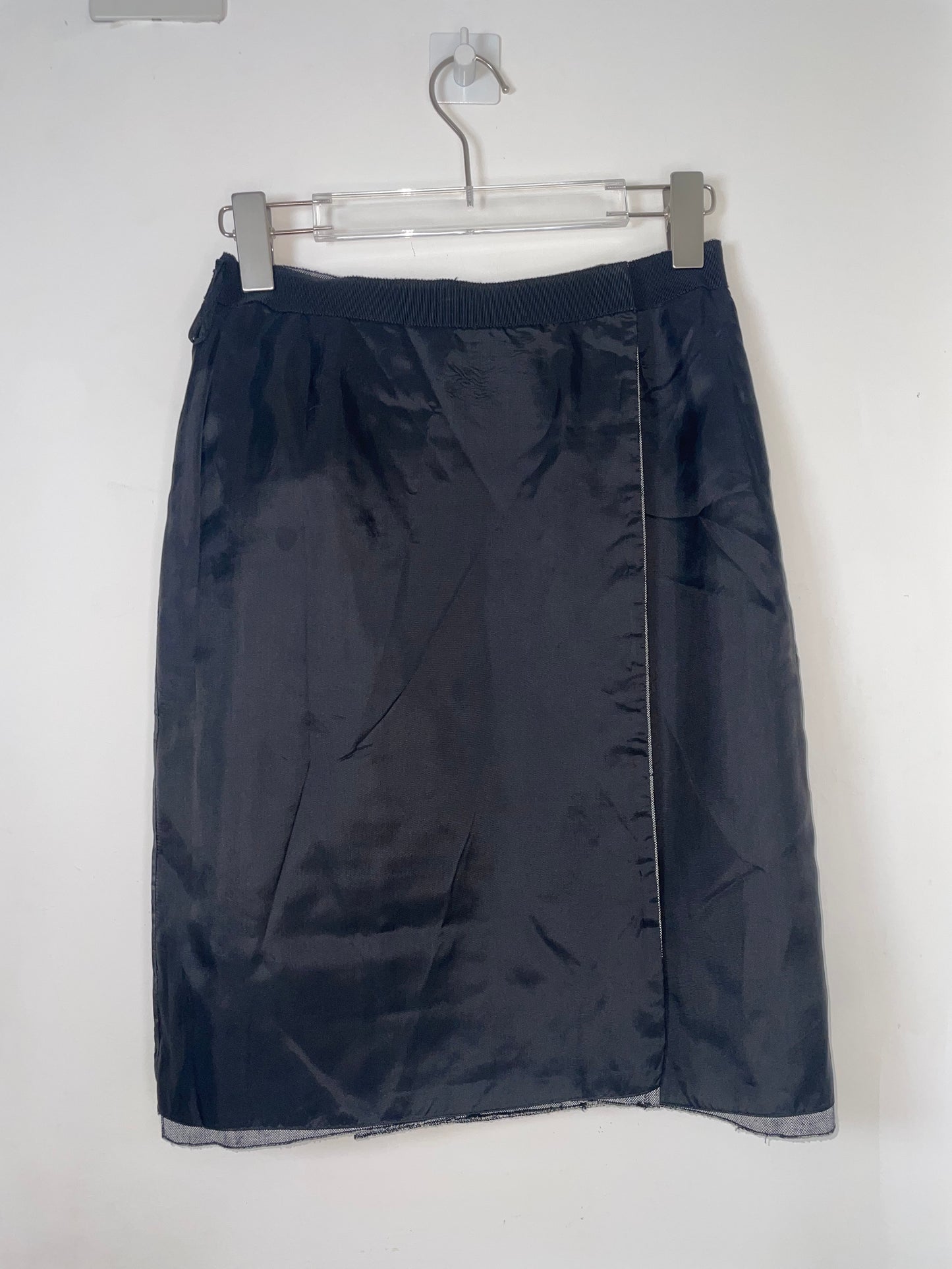 Grey Tweed Wrap Skirt | Size IT 38 ~ Small