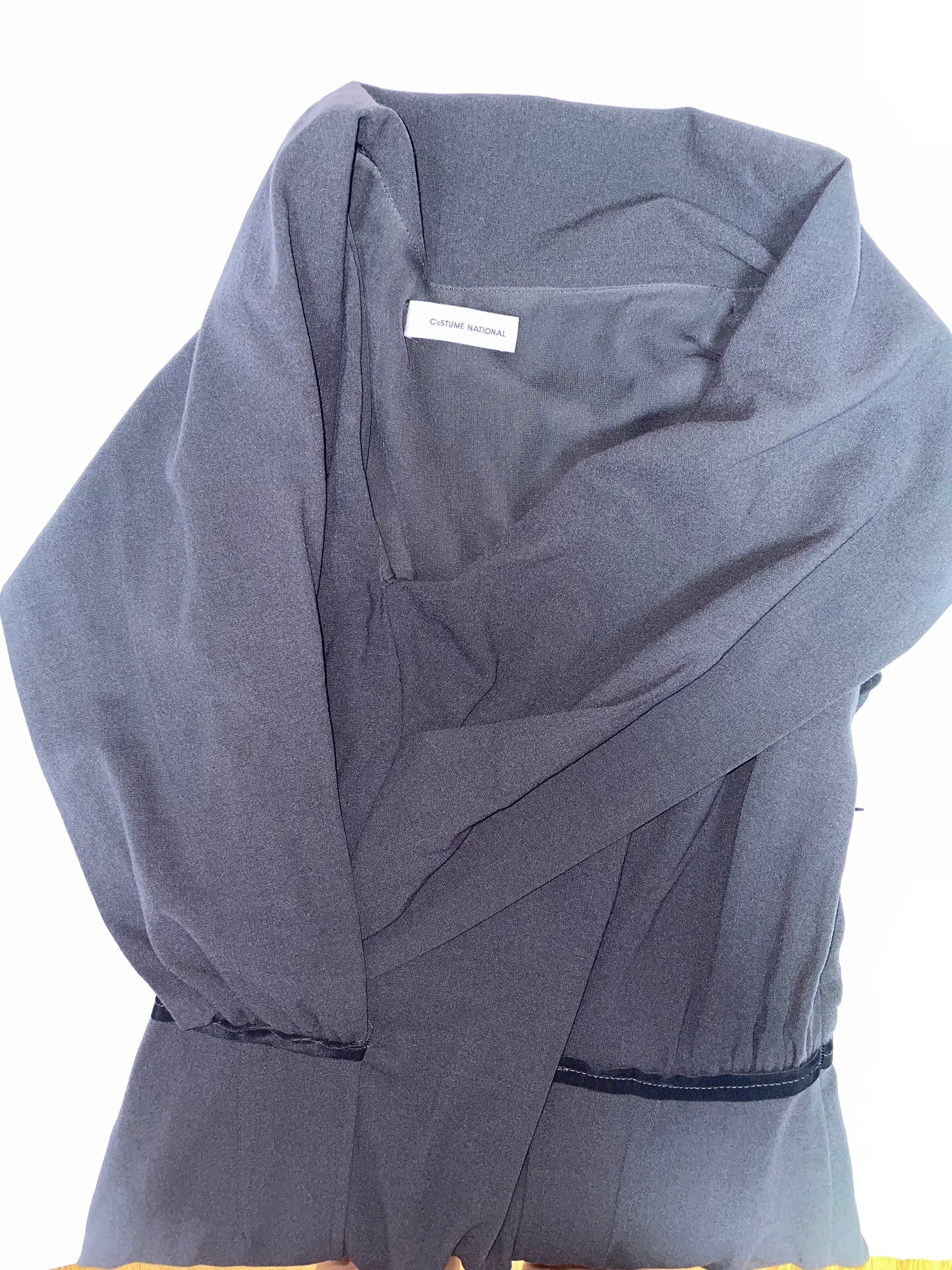 Grey Draped Dress | Size IT42 ~ Medium
