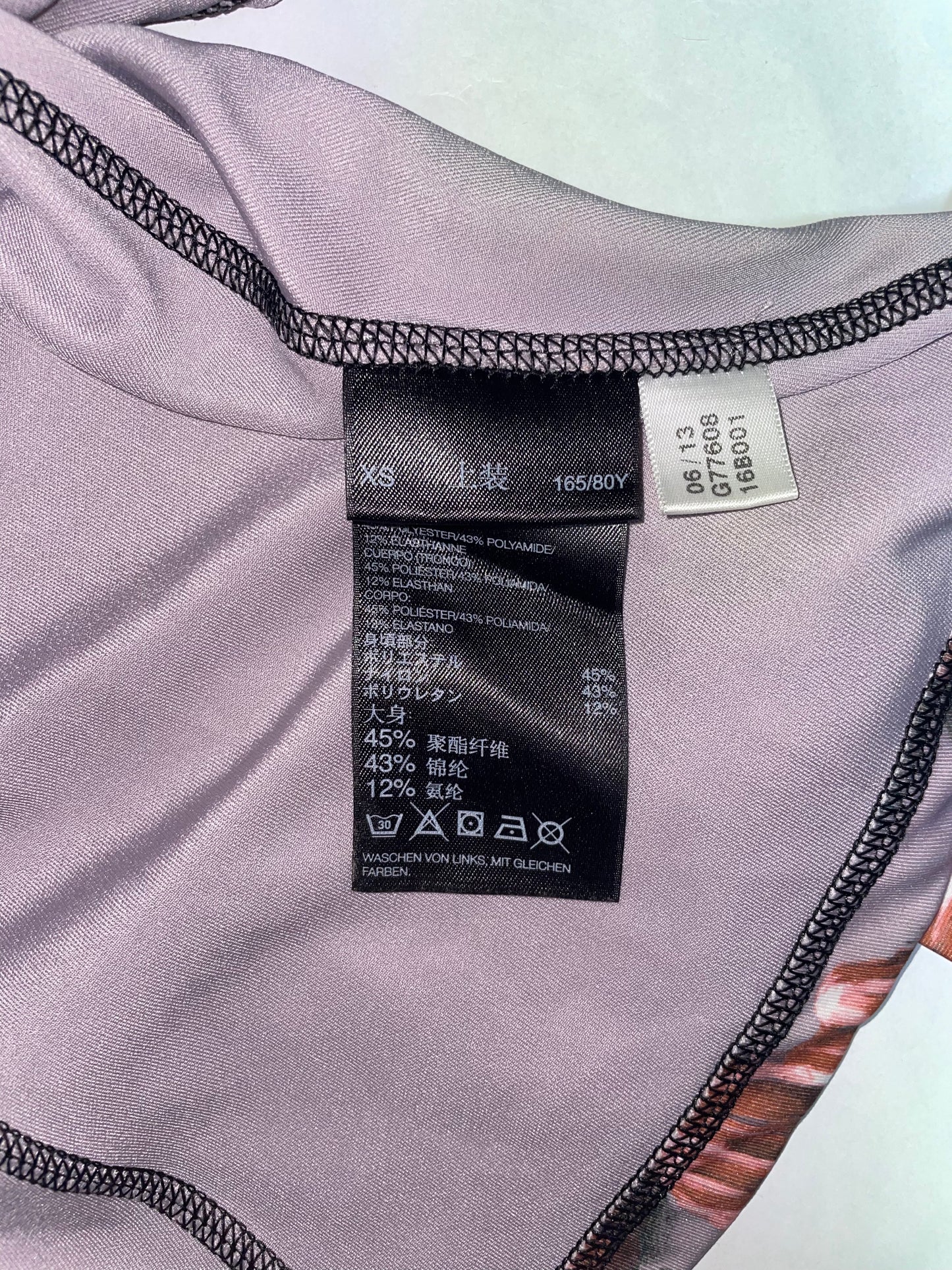 Grey Abstract Rock Print Sport A line Dress | Sz XS