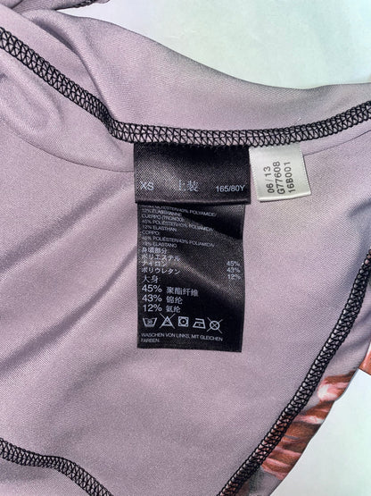 Grey Abstract Rock Print Sport A line Dress | Sz XS
