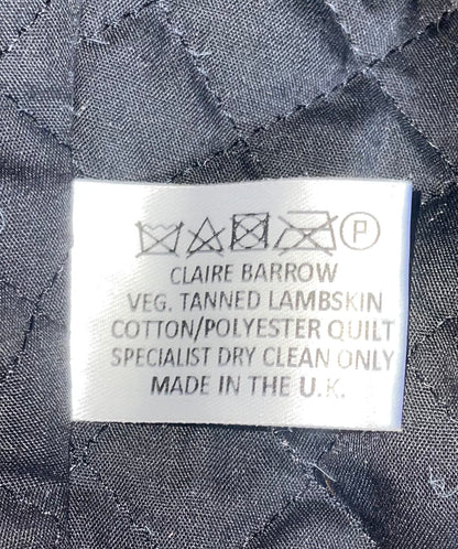 Painted Motorcycle Leather Oversize Jacket | Sz Small