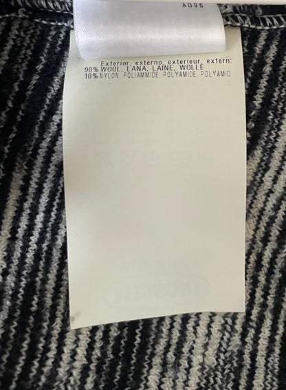 Cardigan w/ Jacket Lapel & Abstract Pattern | IT 40 ~ Small