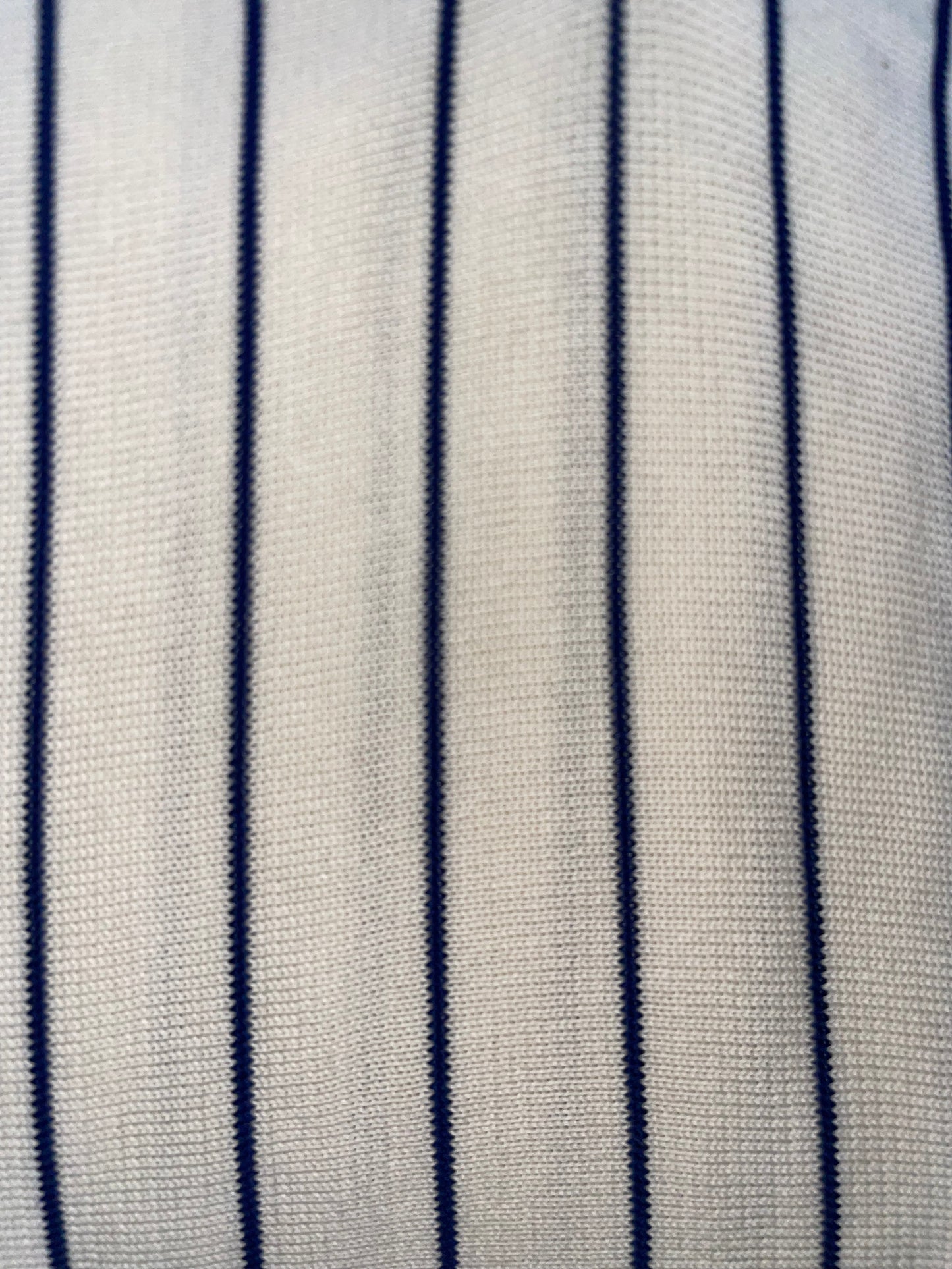 Off white & blue striped Polo long sleeve dress | Sz FR38