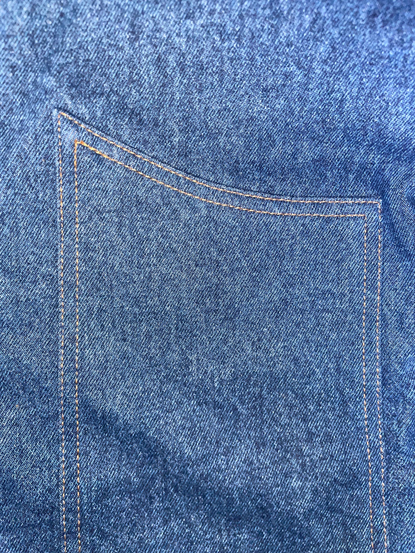 Denim Brown Corduroy Studded Mid-Rise Straight-Leg Jeans | Sz 30