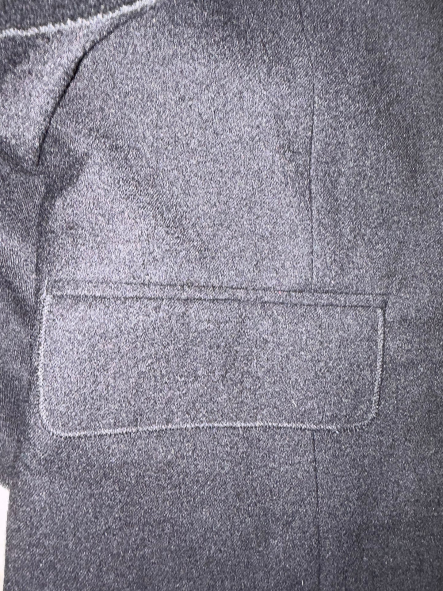 100% Wool Made in France Ruffle Blazer Jacket | Sz IT 40 ~ Small