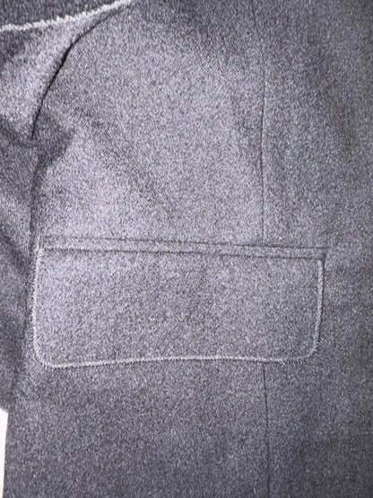 100% Wool Made in France Ruffle Blazer Jacket | Sz IT 40 ~ Small