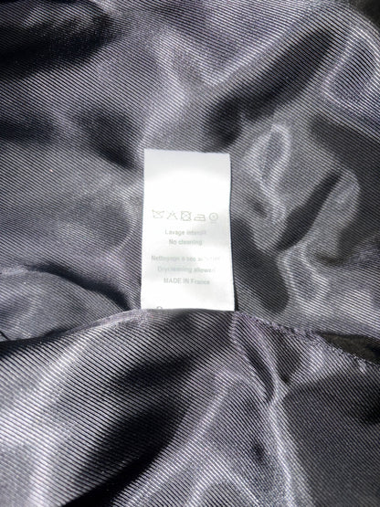 100% Wool Made in France Ruffle Blazer Jacket | Sz IT 40 ~ Small