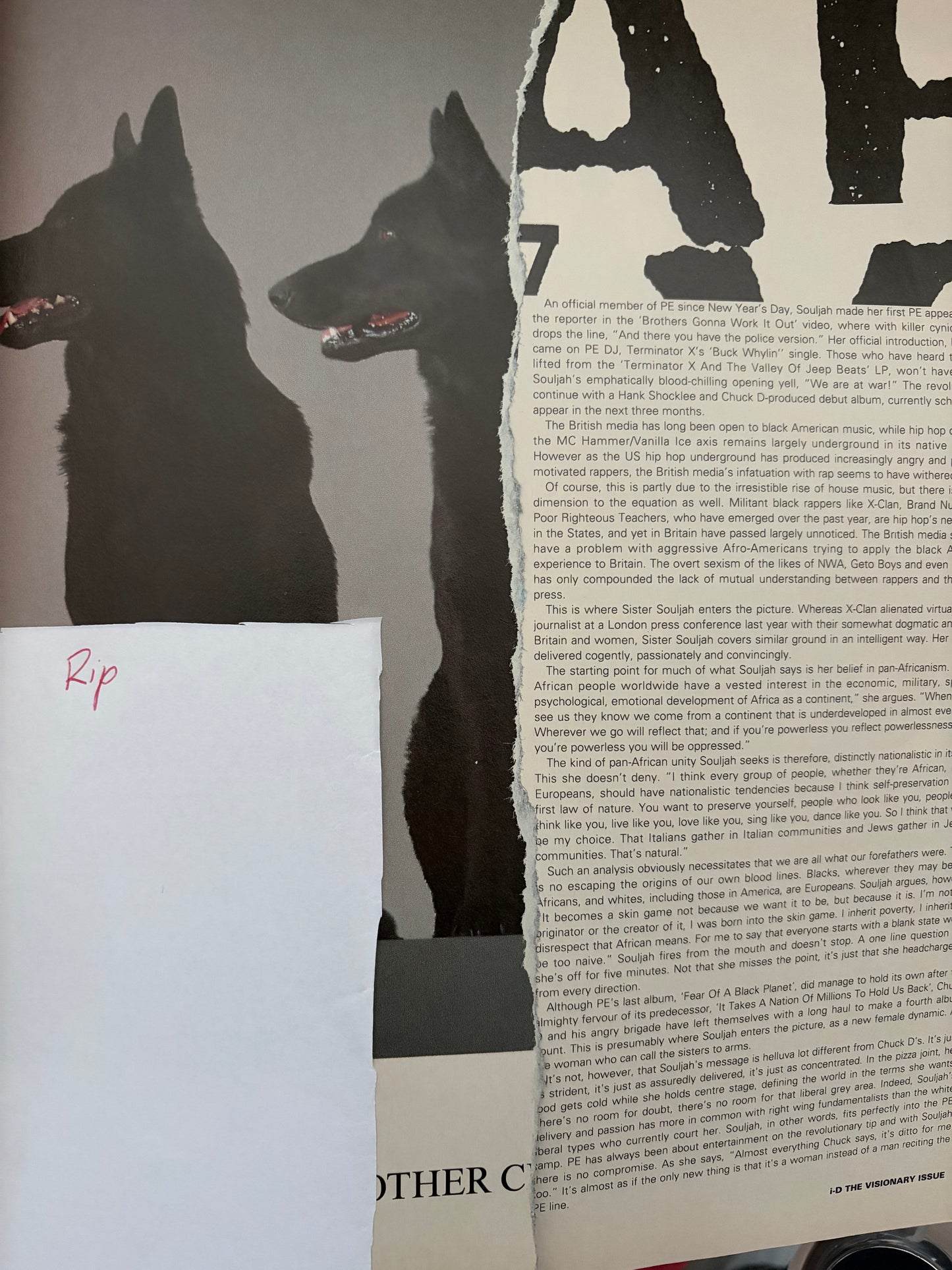 May 1991 (No.92) The Visionary Issue Vintage 90s | Sister Souljah