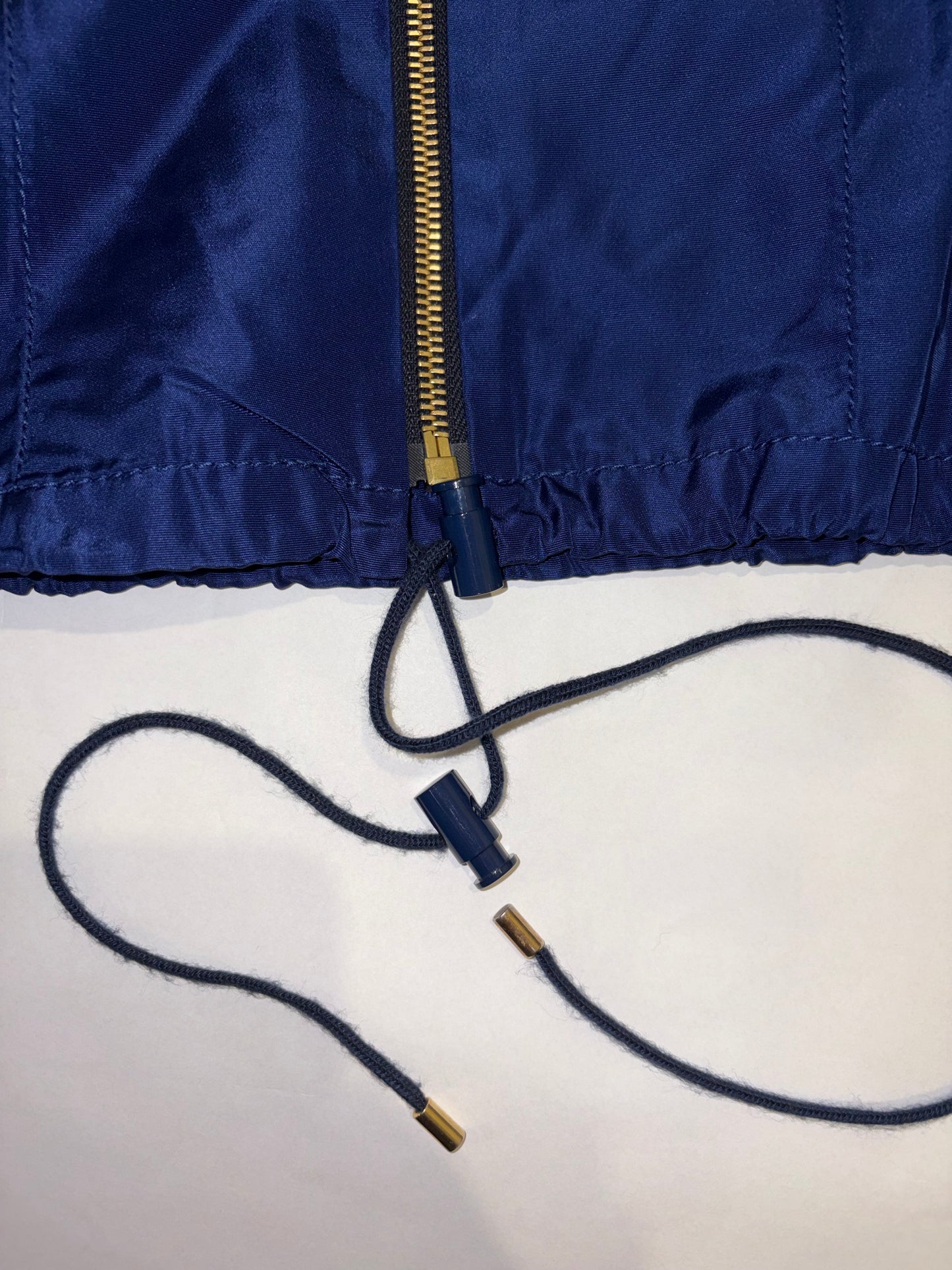 Navy Green Double Breasted 2 Layers Structure Jacket | Sz FR36 ~ Small