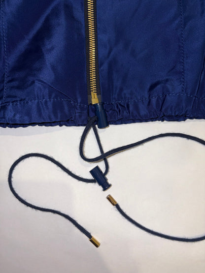 Navy Green Double Breasted 2 Layers Structure Jacket | Sz FR36 ~ Small