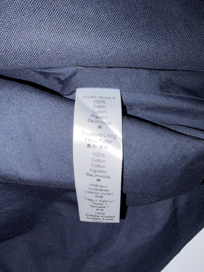 Navy Green Double Breasted 2 Layers Structure Jacket | Sz FR36 ~ Small