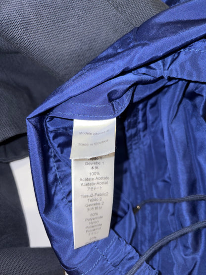 Navy Green Double Breasted 2 Layers Structure Jacket | Sz FR36 ~ Small