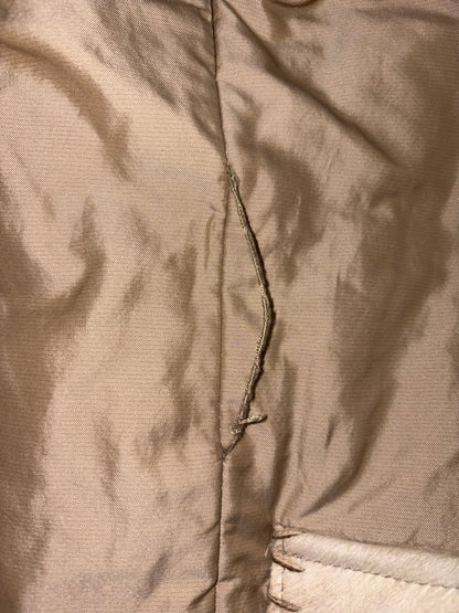 Real Fox Fur Italy Long Coat w/ Pony Leather Pockets & Belt | Sz IT48