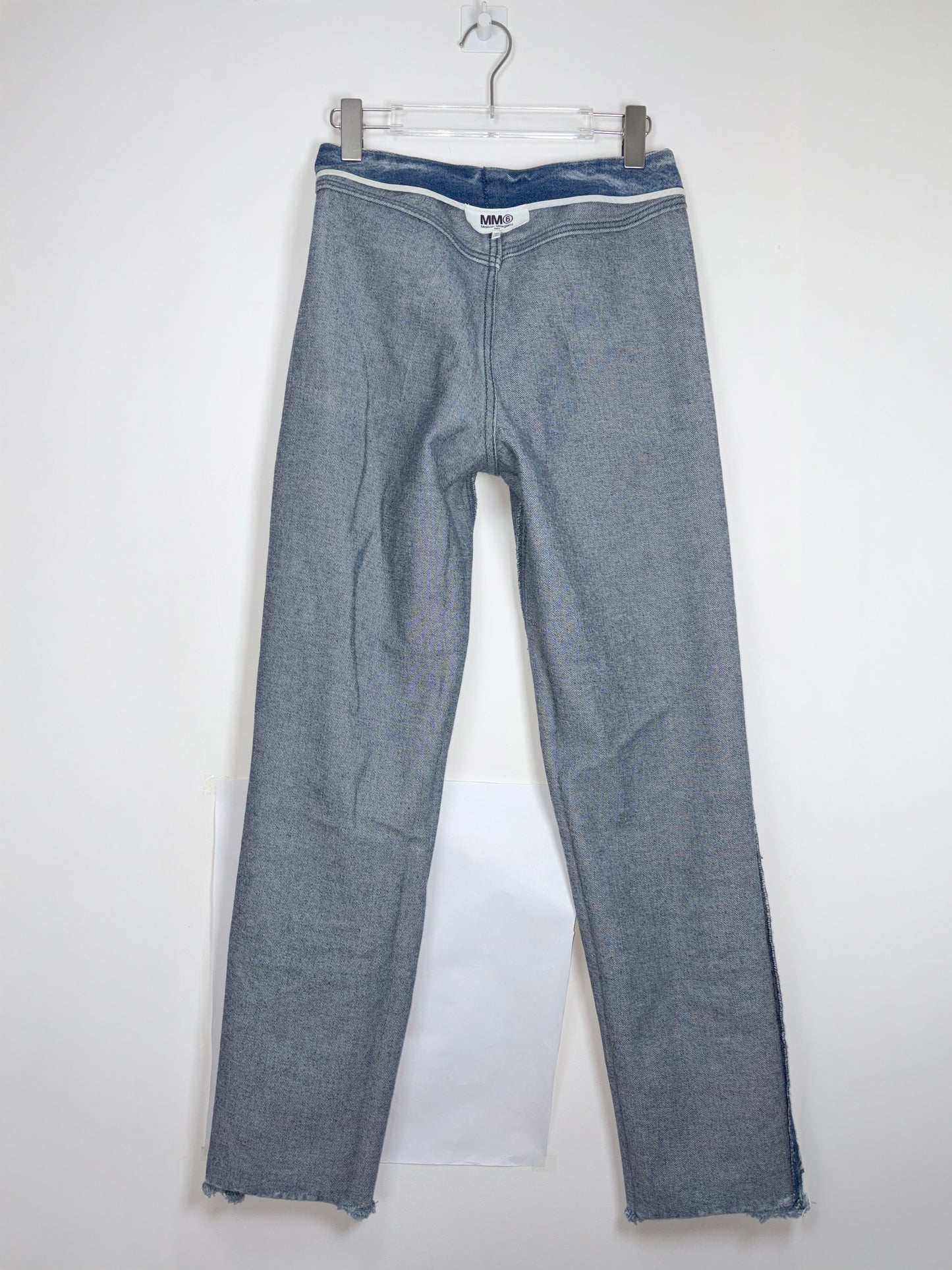 Denim 100% Cotton Straight Jeans Mid Rise | Sz IT38 ~Small