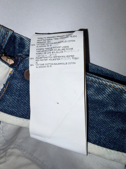 Denim 100% Cotton Straight Jeans Mid Rise | Sz IT38 ~Small