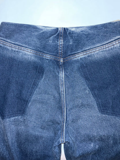 Denim 100% Cotton Straight Jeans Mid Rise | Sz IT38 ~Small