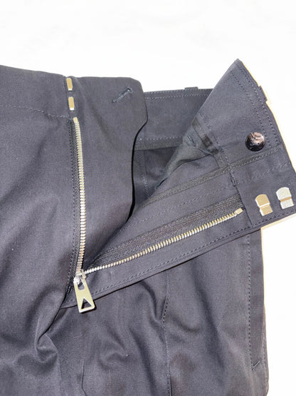 Black Tailor Trouser Pants Button Cuff Detail | Sz IT38 ~ Small