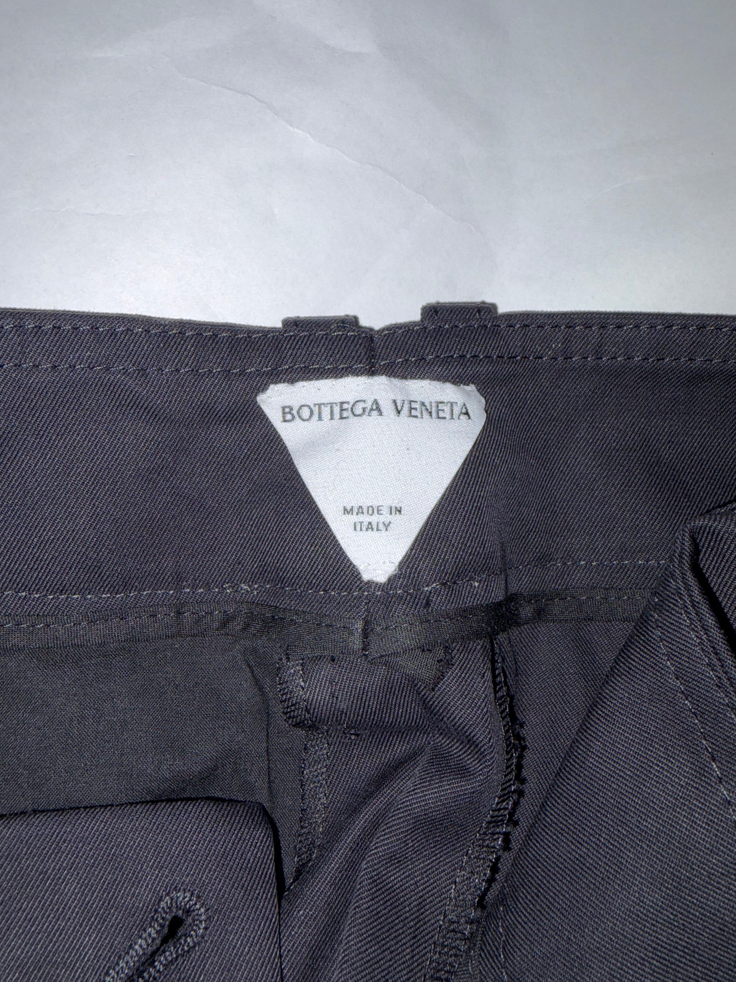 Black Tailor Trouser Pants Button Cuff Detail | Sz IT38 ~ Small