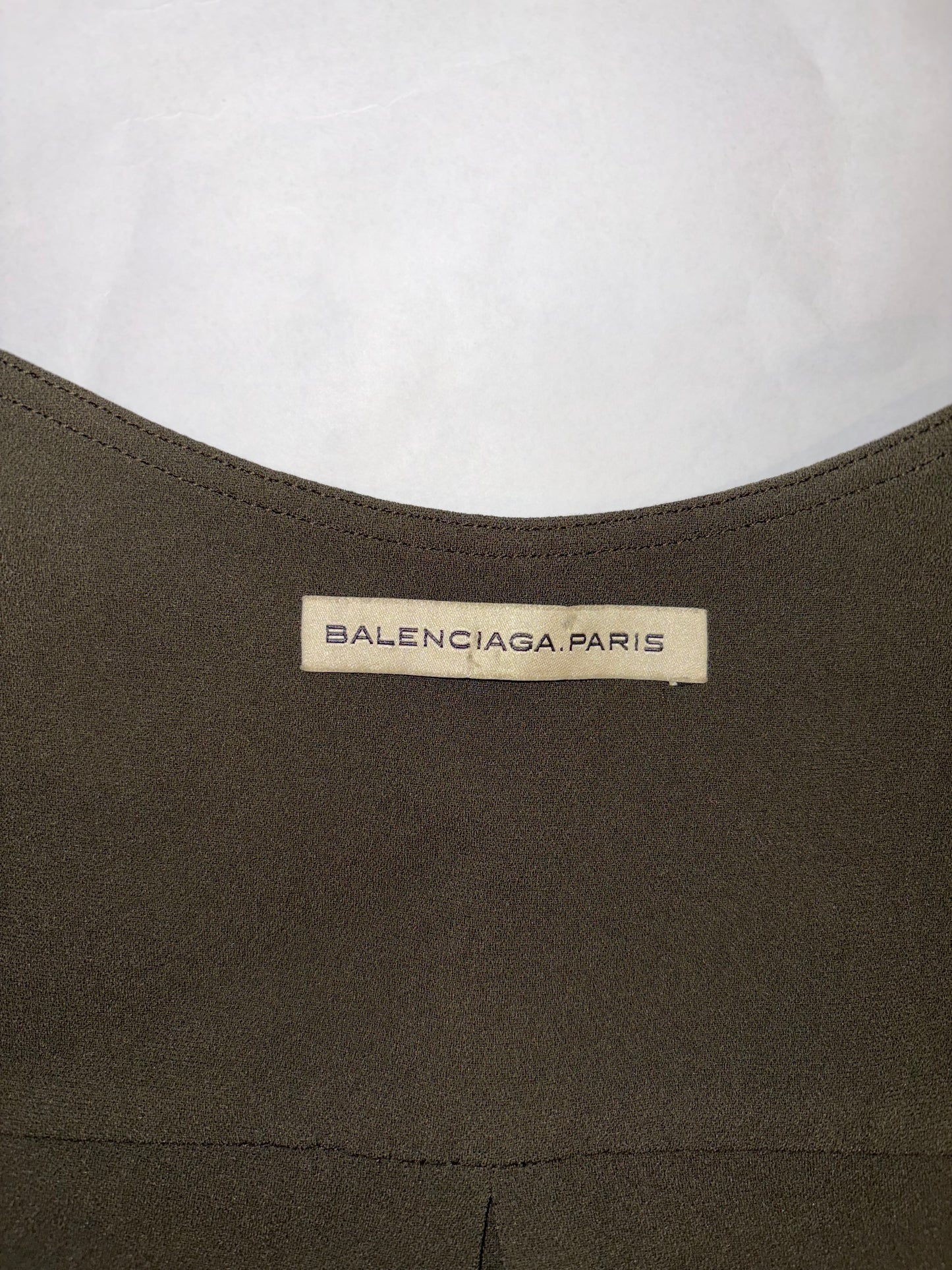 Scoop Neck Green Top | Sz Fr 36 ~ Small