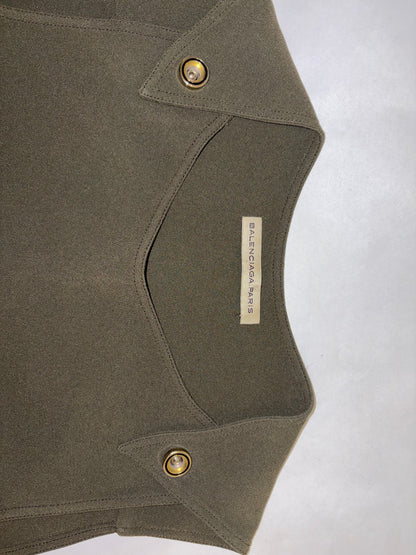 Scoop Neck Green Top | Sz Fr 36 ~ Small